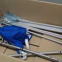 Baby Jumper with Stand, Baby Jumpers and Bouncers, Baby Exerciser Suitable for 6-24 Months, Easy to Assemble & Store Jumper for Baby (Blue)