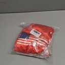 Wildarms USA Soccer Fan Accessories Kit 6PCS with Wig, Scarf, Tattoos, Whistle & Wristband - Game Day & Watch Party Gear