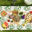 96 Pcs Snake Birthday Party Supplies Reptile Jungle Swamp Snake Plates and Napkins Tableware Sets Reptile Party Decorations Favors for Kids Camping Alligator Wilderness Wildlife Theme Decor,Serves 24