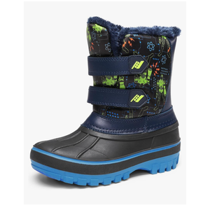 DREAM PAIRS Boys Girls Snow Boots Water-Resistant Outdoor Sport Warm Cozy Anti-Slip Cute Ankle Winter Shoes for Toddler/Little/Big Kid, Size 2 (US)