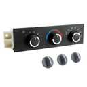 599-217 Climate A/C Control Module, Compatible with 1996-2020 Chevy GMC Express Savana 1500/2500/3500, Front Heater Air Conditioning Panel Unit with 3 Buttons, Replaces# 15773678