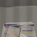 Officewerks Heavyweight Clear Mini Sheet Protectors Holds 5.5 x 8.5 Inch Sheets, Fits a 3-Ring Binder, Crystal Clear and Acid-Free with Reinforced Holes, Top Loading, Archival Safe (50 Pack)