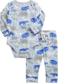 Cap Pajamas Soft Modal Baby Sleepwear with Quick Magnetic Fastener | Boys and Girls Sleeper Preemie-18-24 Months