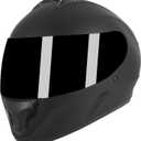 Spark Adults Full Face Motorcycle Helmet for Street Bike - DOT Certified Motorcycle Helmets with Advanced Ventilation & Quick Release, Lightweight ABS Shell for Commuting & Touring