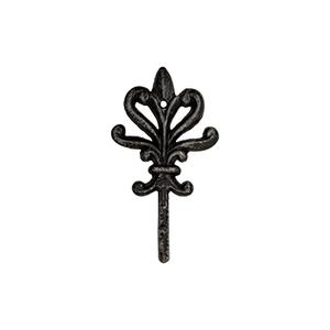 FantasHome Wall Mounted Cast Iron Home Decor Single Hook with Unique Design (Guard)