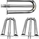 S1246C (3-Pack) 14.5" x 6.25" Stainless Steel Burner Replacement for American Outdoor Grill 24NB, 24NG, 24NP, 24PC, 30NB, 30PC, 36NB, 36PC