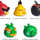 ROLOSO Angry Birds Toys Playsets Build N’ Launch Construction Brick Assembly Building Blocks Sets Pig City Strike 2 Takedown Space Planet Game Catapult Slingshot Gift Box