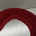 Mirror Wall Decor for Home Office Apartment, Asymmetrical Decorative Mirror for Entryway Porch Fireplace, Irregular Hanging Wall Art Sculpture for Christmas (Wine Red) (16x10")