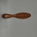 Locsanity Natural Sandalwood Locs Brush  Ergonomic Dreadlock Detangling Hairbrush with Natural Bristles for Twists & Loc Maintenance  Compact Travel Size & Durable Styling Tool for Men & Women