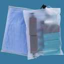 Large Ziplock Bags for Storage - 25pcs 14x20" Zipper Storage Bags for Organizing Clothing Packaging T-Shirts Pillowcases