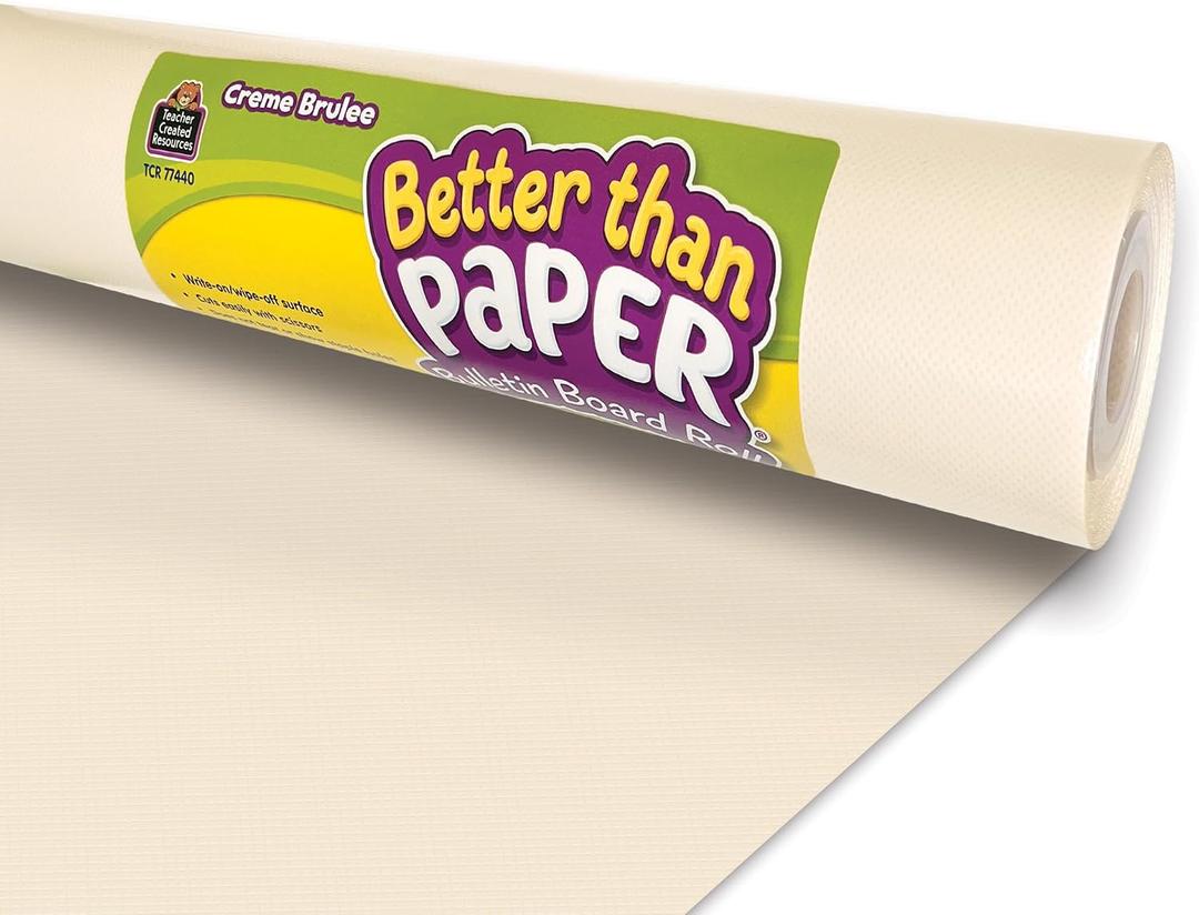 Teacher Created Resources Creme Brulee Better Than Paper Bulletin Board Roll (TCR77440)