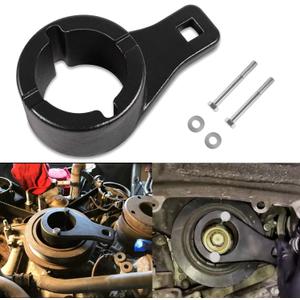 Sunluway for Toyota/Lexus Crankshaft Damper Pulley Holding Holder Harmonic Tool with Crank Bolts