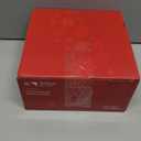 Wrenbury Mulled Wine Glasses Snowflake 7.7oz - Set of 4 Hot Toddy Mugs - Double Walled - Insulated Winter Christmas Eggnog Glogg Drinks - Gluhwein Cups