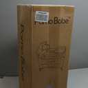 Pamo Babe 1-Second Setup 3-in-1 Playard for Babies - Heavy-Duty Steel Frame for Safe Sleep Space, Portable Crib with Zip Door & Changing Table, Locking Wheels, Breathable Mesh, (Dark Grey)