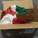 Joiedomi 6 FT Christmas Inflatable Santa with Gift Bag, Blow Up Xmas Inflatable Decorations with Build in LEDs for Christmas Decor, Yard Outdoor Garden Lawn Winter Decorations