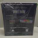 LED Electric Blue Hanukkah Menorah with Special Effects - Battery/USB Powered, Star of David, 4 Lighting/Blinking Modes, Large LED Bulbs, Chanukah Traditional Electric Menorahs - White