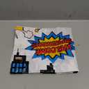 5 Pack Superhero Plastic Table cover,43" x 71" Superhero Tablecloths Party Supplies Decorations