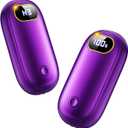 Hand Warmers Rechargeable, 14000mAh Electric Hand Warmer 2 Pack Dual-Sided Heating 17Hrs Warmth Max 131 USB-C Portable Pocket Heater for Raynauds, Hunting, Golf, Camping