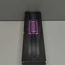 DORISILK Small Dual Voltage Blow Dryer Brush for Travel,4 in 1 Blow Dryer Brush for Drying Straightening Curling VolumizingTravel Hot Air Styler with European Plug2 Inch Oval Barrel (Black)