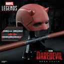 Marvel Legends Series Daredevil: Born Again Premium Roleplay Mask and Billy Club, Collectibles for Adults