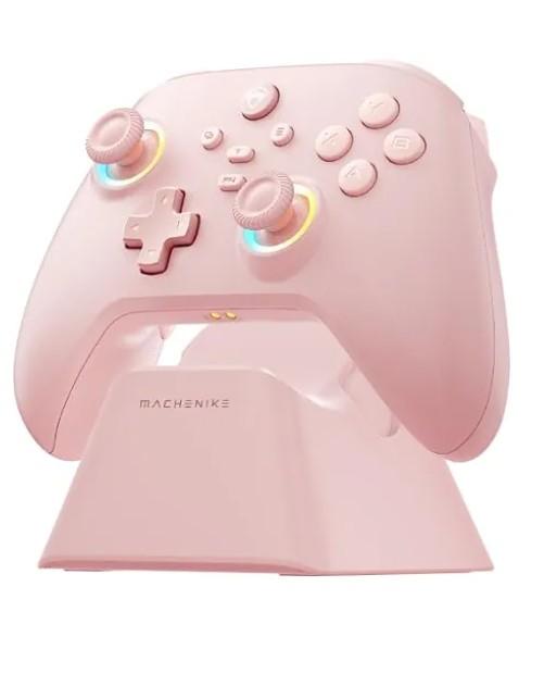 Machenike G3V2 Bluetooth Controller for Pc/Switch/Ios/Android&Machenike K600 B82W Gasket Mechanical Gaming Keyboard 75%