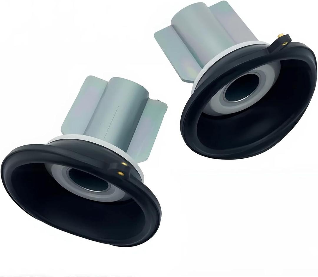 2Pcs Carburetor Vacuum Diaphragm Valve Slide compatible with Kawasaki KFX700 PRAIRIE 650 BRUTE FORCE 650,Replace for 16126-1226