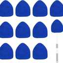 Yungeln Car Windshield Cleaner Tool Bonnets, Microfiber Cleaning Cloth for Windshield Cleaning Tool, Interior Auto Window Cleaner Washing Pads Replaceable Fit 6.5” Plate (Not Included Tool)