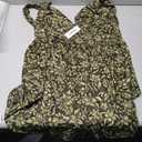 HUHOT Plus Size Rompers for Curvy Women Date Night Outfit Green Floral 2026 Romper Country Concert Beach Dress Outfits Summer Boho Mini Halter Jumpsuits Sexy Vacation XL