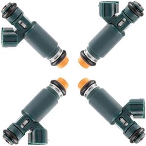 Fuel Injectors ECCPP 4pcs High Performance 12 Holes Fuel Injector Kits 195500-4390 fit for 2002 2003 2004 2005 2006 for Nissan Altima 2.5L,2002 2003 2004 2005 2006 for Nissan Sentra 2.5L