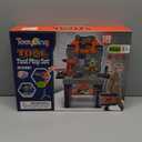 Kids Tool Bench Set with Electric Drill and Realistic Tools, Construction Workbench Playset Toy for Toddler 3-5, Easy Set up, Kids Boy Toys, Birthday Gifts for Boys Age 3 4 5 Year Old