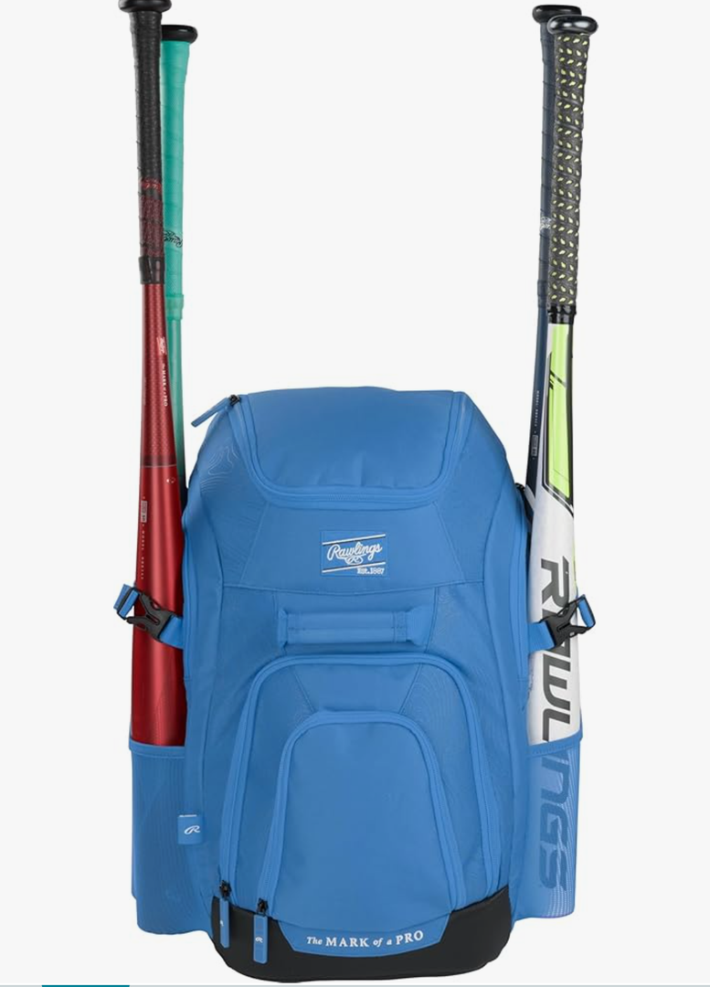 Rawlings | FRANCHISE 2.0 Player's Backpack | Baseball/Softball | Rec/Travel | Multiple Styles