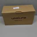 Uniclife Mailboxes for Outside, Wall Mount Mailbox with Flag and Mailbox Number Stickers, Large Metal Mail Box for House, Modern Post Box for Outdoor Office Home, (No Locking Mechanism)