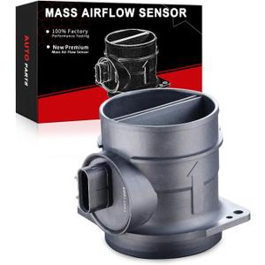 15911983 Mass Airflow Sensor Fits for:-Chevy Impala Equinox Malibu for:-GMC Acadia for:-Buick Enclave Terraza for:-Pontiac G6 Torrent for:-Cadillac DTS, 2005-2011 3.4L 3.5L 3.6L 3.8L 3.9L 4.6L
