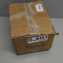 12 Pack, 8 OZ Amber Glass Bottles with Caps Leakproof Refilllable Empty Brown Boston Sample Dispensing Bottles for Homemade Vanilla Extract, Essential Oils, Potion, Juice, Ginger Shots, Liquids