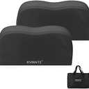 RVMATE RV Tire Covers - Dual Axle Wheel Cover (2 Pack) Fits 27"-30" Tires, Waterproof Anti-UV 600D Oxford Black Dual Tire Covers for RV/Truck/Trailer