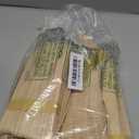 300 PCs Wooden disposable knives for eating, Splinter Free compostable knives - Eco-Friendly - 100% Natural wooden knife for Party & Events - Disposable wooden cutlery for Outdoor, Travelling & More