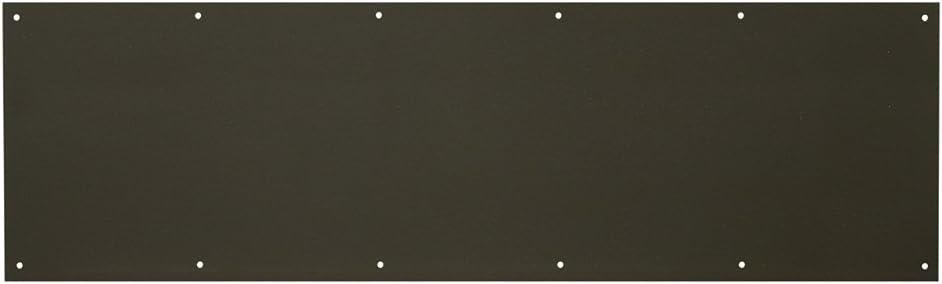 Prime-Line J 4693 Kick Plate, 10 In. X 34 In., 313 Bronze (Single Pack)