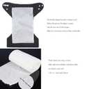 ALVABABY Diaper Liner for Baby Cloth Diapers Natural Soft Disposable Diaper Liners 11.8x7.1 Inch Fragrance Free Chlorine Free 400 Sheets (04green)