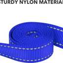 Taglory Dog Leash for Medium Large Dogs, Double-Sided Reflective Leash with Soft Neoprene Padded Handle, 1 inch by 6 ft, Fit Medium Large Breeds 20-150 lbs, Navy Blue