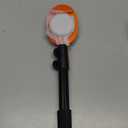 Foot Scrubber with Pumice Stone, 3 in 1 Adjustable Aluminum Tube 15-28 Shower feet Dead Skin Remover, Foot Cleaning Brush for Seniors,Elderly, Disabled Men and Women