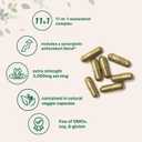 Micro Ingredients Resveratrol NAD Complex 3,000mg for Women & Men, 240 Veggie Capsules | NMN Supplement Alternative | 11-in-1 Blend with NAD+, Quercetin, Moringa, Berberine, Grape Seed, & Oregano