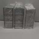 Acrylic Makeup Organizer with 13 Drawers, Bathroom Counter Organizer, Acrylic Organizers, Desk Organizer, Office Supplies, Storage Drawers for Cosmetic, Pencil, Coffee, etc 3 Pack