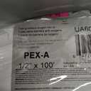 SharkBite 1/2 Inch x 100 Feet White PEX-A, Made in the USA, Flexible Water Pipe Tubing for Plumbing, UA60W100