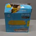 Intex 66803EP Cozy Kidz Inflatable Airbed: Fiber-Tech – Velvety Soft Surface – Carry Bag Included – Yellow – 34.5" x 62" x 7"