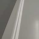 Light Blocking Strips for Window Shades and Blinds, 100% Blackout Window Light Blocker for Blinds, PVC Side Tracks Light Blocker for Bedroom(White, 58", 2PCS)