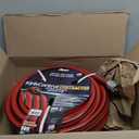 Kink Control Contractor Grade Hose with High Burst Strength, Spring Coil and Crush Resistant Couplings, Made in the USA 3/4 x 50 ft