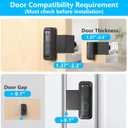 Blink Doorbell Mount, No-Drilling Anti-Theft Doorbell Mount Bracket for Blink Doorbell Camera(2nd Gen), Accessories for Apartments, Businesses, Not for Security Door