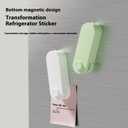 Mini Bag Sealer, Upgraded 2 in 1 Heat Sealer & Cutter,Rechargeable USB-C Heat Seal Machine with Magnet, Portable Resealer Machine Sealer for Plastic Bags, Chip Storage,Snacks Freshness (Green)