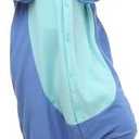 Wishliker Adult Onesie Animal Pajamas Halloween Cosplay Costumes Party Wear Blue L