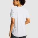 Soothfeel Women's Short Sleeve Workout Shirts Breathable Yoga T-Shirts with Side Slits Athletic Tee Tops
